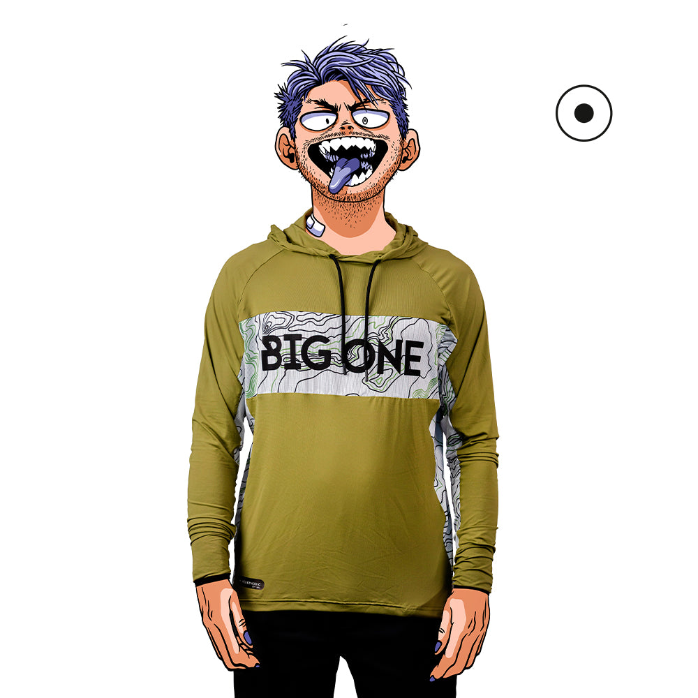 MAGLIA CAPPUCCIO PROTEZIONE UPF50+ “AMAZZONIA”