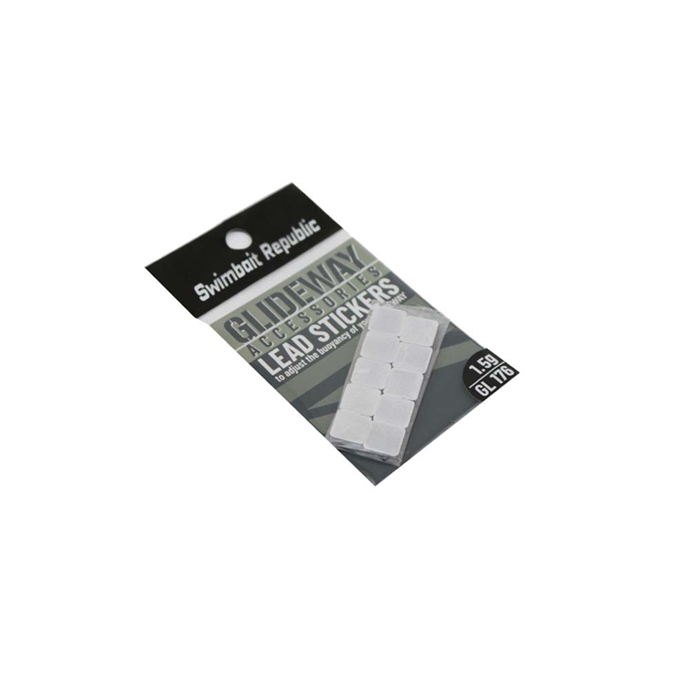 SWIMBAIT REPUBLIC LEAD STICKERS (10 pezzi)
