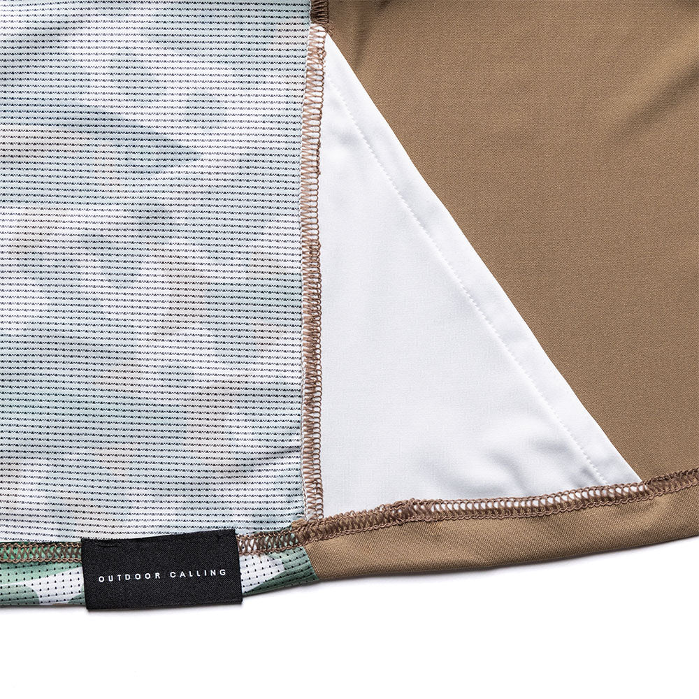 UPF50+ PROTECTION HOODED SWEATER “AMAZZONIA”