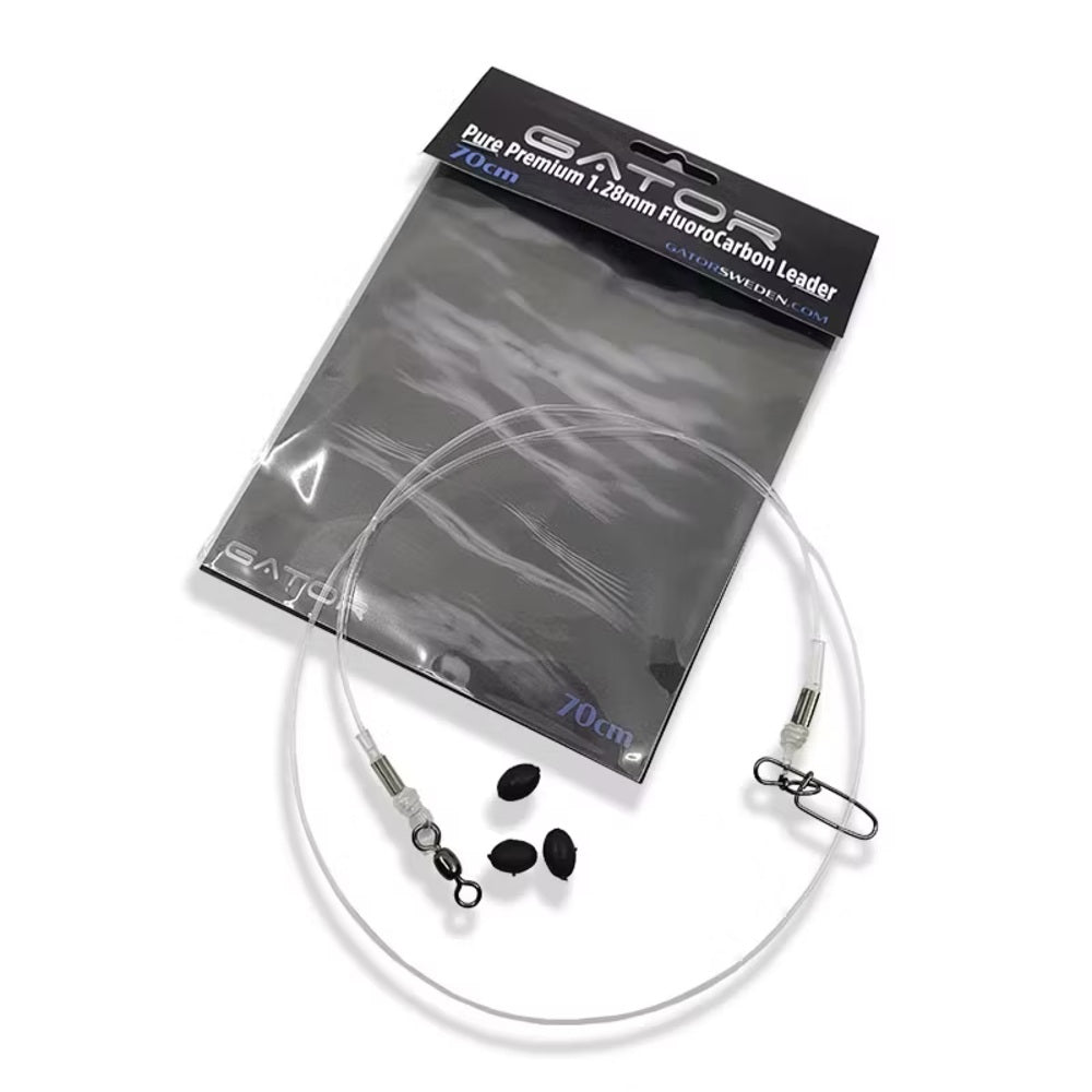 Gator Fluro Carbon Leader 70 cm 1.28 mm