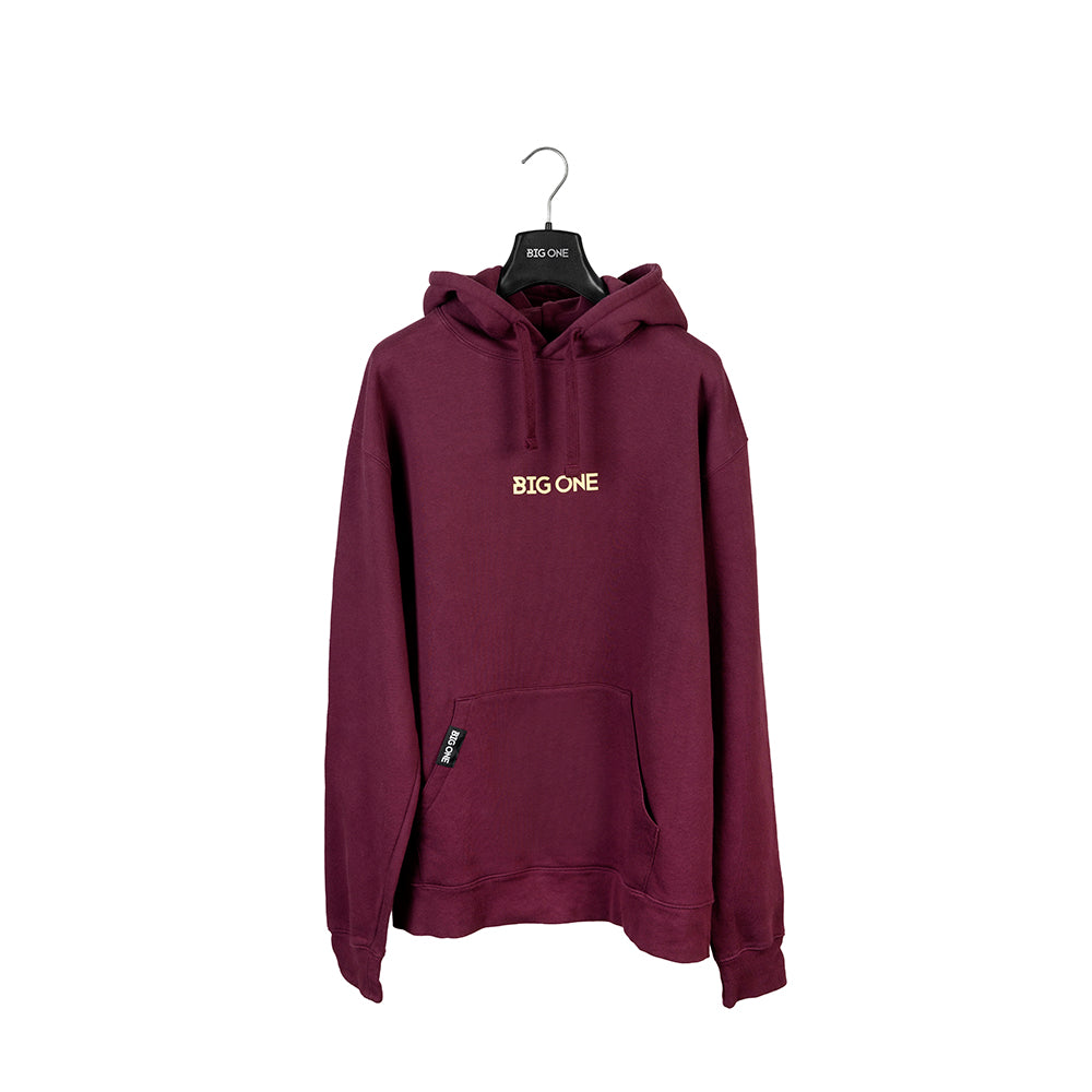 FELPA CON CAPPUCCIO “CERTIFIED MONSTER” - REGULAR FIT